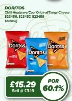 Bestway DORITOS Chilli Heatwave/Cool Original/Tangy Cheese offer