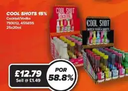 Bestway COOL SHOTS 15% Cocktail/Vodka offer