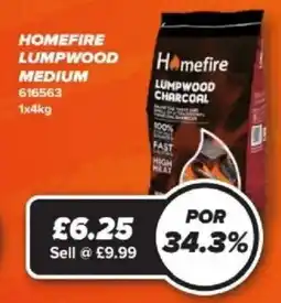 Bestway HOMEFIRE Lumpwood medium offer