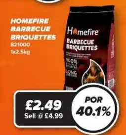 Bestway HOMEFIRE Barbecue briquettes offer
