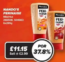 Bestway NANDO'S Perinaise Mild/Hot offer