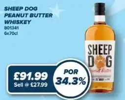 Bestway SHEEP DOG Peanut butter whiskey offer