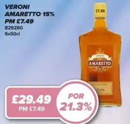 Bestway VERONI AMARETTO 15% offer