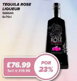 Bestway TEQUILA ROSE Liqueur offer