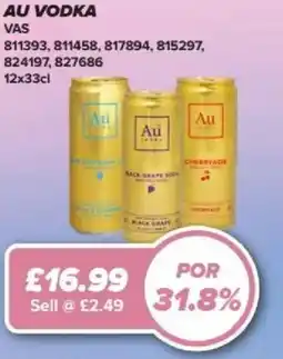 Bestway AU Vodka offer