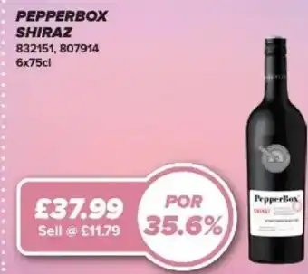 Bestway PEPPERBOX Shiraz offer