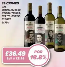 Bestway 19 CRIMES offer