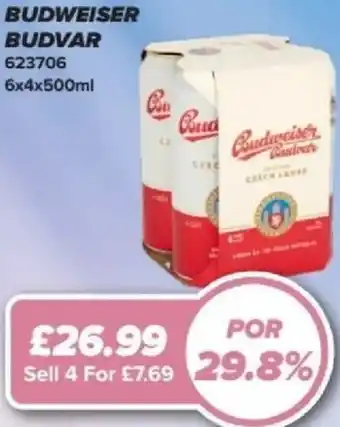 Bestway Budweiser budvar offer