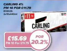 Bestway CARLING 4% offer