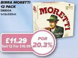Bestway BIRRA MORETTI offer