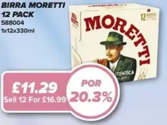 Bestway BIRRA MORETTI offer