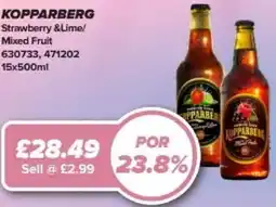 Bestway KOPPARBERG Strawberry & Lime/ Mixed Fruit offer