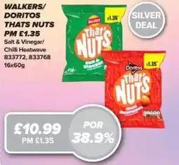 Bestway WALKERS/ DORITOS THATS NUTS offer