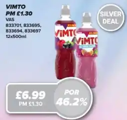 Bestway VIMTO offer