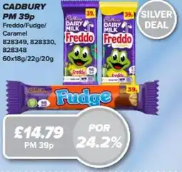 Bestway CADBURY Freddo/Fudge/ Caramel offer