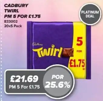 Bestway CADBURY Twirl offer