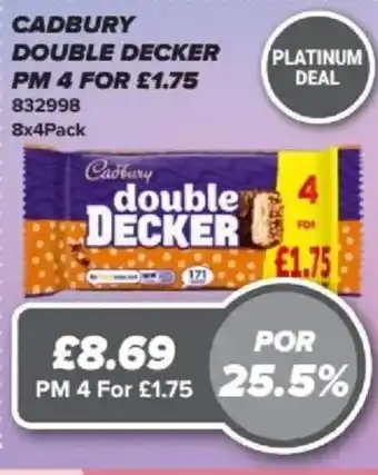 Bestway CADBURY Double decker offer