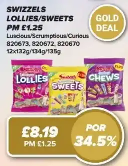 Bestway Swizzels lollies/sweets offer
