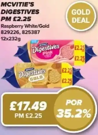 Mcvitie's digestives