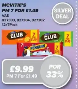 Bestway MCVITIE'S offer