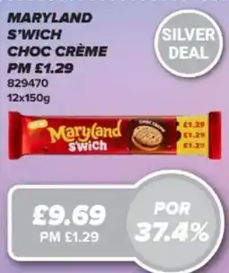 Bestway MARYLAND S'wich choc crème offer
