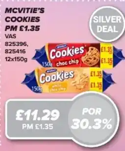 Bestway Mcvitie's cookies offer