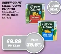 Bestway GREEN GIANT Sweet corn offer