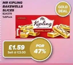 Bestway Mr kipling bakewells slices offer