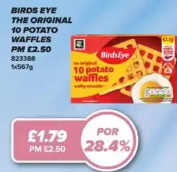 Bestway Birds eye the original 10 potato waffles offer