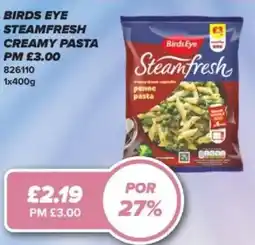Bestway BIRDS EYE Steamfresh creamy pasta offer