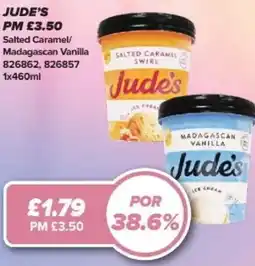 Bestway JUDE'S Salted Caramel/ Madagascan Vanilla offer