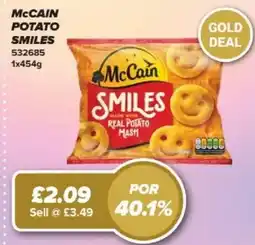 Bestway McCAIN Potato smiles offer