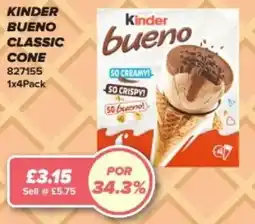 Bestway KINDER Bueno classic cone offer