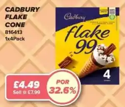 Bestway CADBURY Flake cone offer