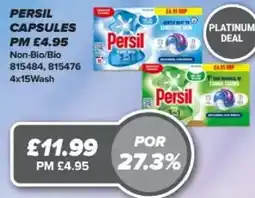 Bestway PERSIL Capsules Non-Bio/Bio offer