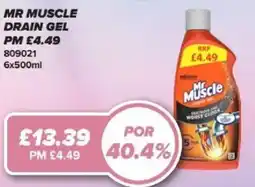 Bestway MR MUSCLE Drain gel offer