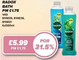 Bestway RADOX Bath offer