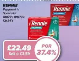 Bestway RENNIE Peppermint/ Spearmint offer