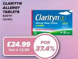 Bestway CLARITYN Allergy tablets offer