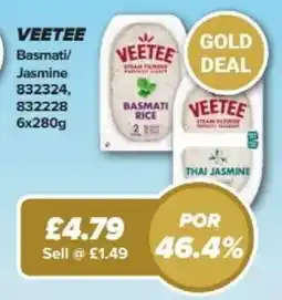 Bestway VEETEE Basmati/ Jasmine offer
