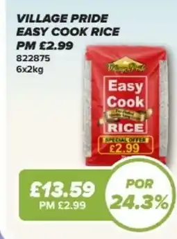 Bestway VILLAGE PRIDE Easy cook rice offer