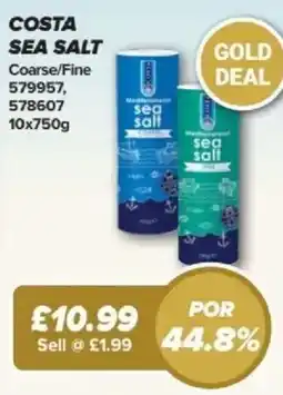 Bestway COSTA Sea salt Coarse/Fine offer