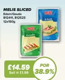 Bestway MELIS SLICED Edam/Gouda offer