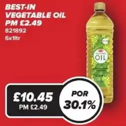 Bestway BEST-IN Vegetable oil offer