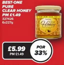 Bestway BEST-ONE Pure clear honey offer
