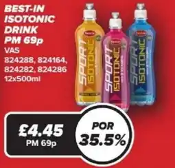 Bestway BEST-IN Isotonic drink offer