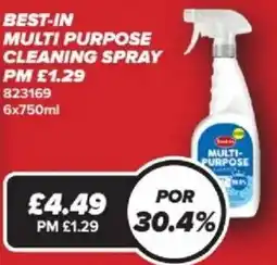 Bestway BEST-IN Multi purpose cleaning spray offer