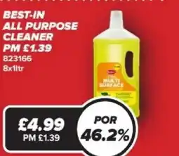 Bestway BEST-IN All purpose cleaner offer