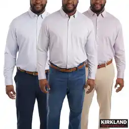 Costco Kirkland Signature Men's Knit Dress Shirt offer