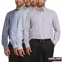 Costco Kirkland Signature Men's Button Down Shirt offer